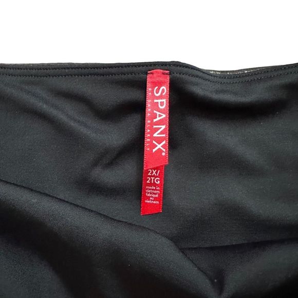 NWT Spanx Faux Leather Croc Leggings size 2x - Picture 7 of 9